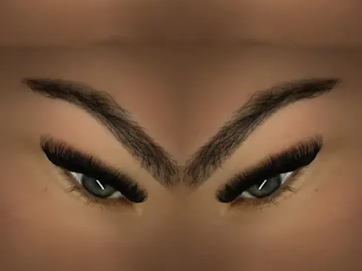 Blue Butterfly Ania's Lashes in Gorlough