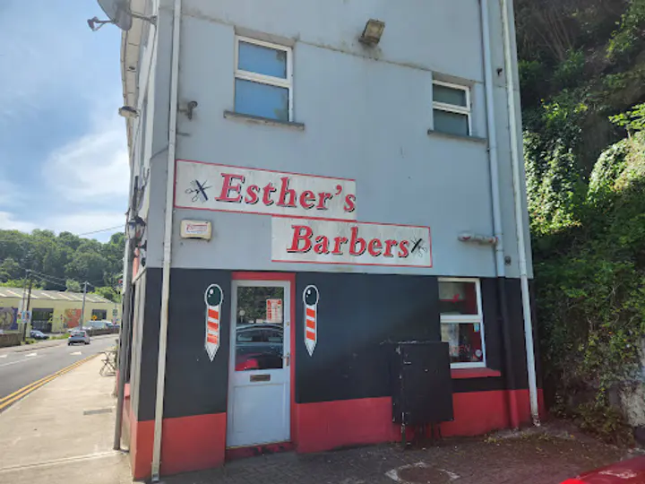 Esthers Barber Shop in Village